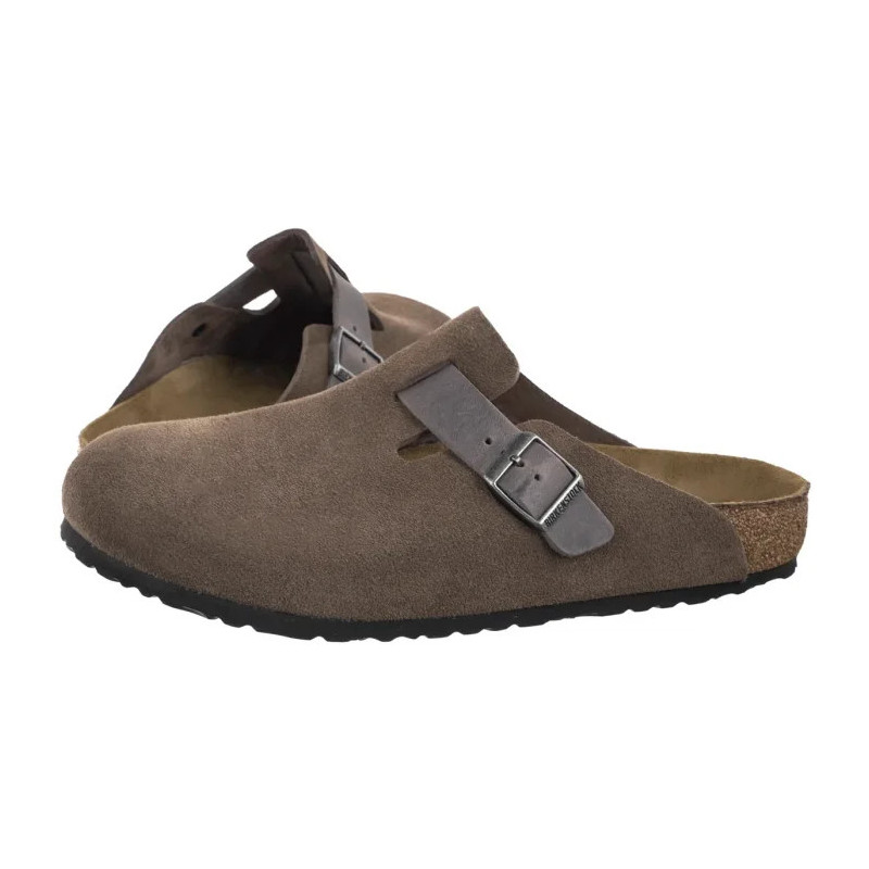 Birkenstock Boston BS Concrete Gray 1029210 (BK273-b) slippers