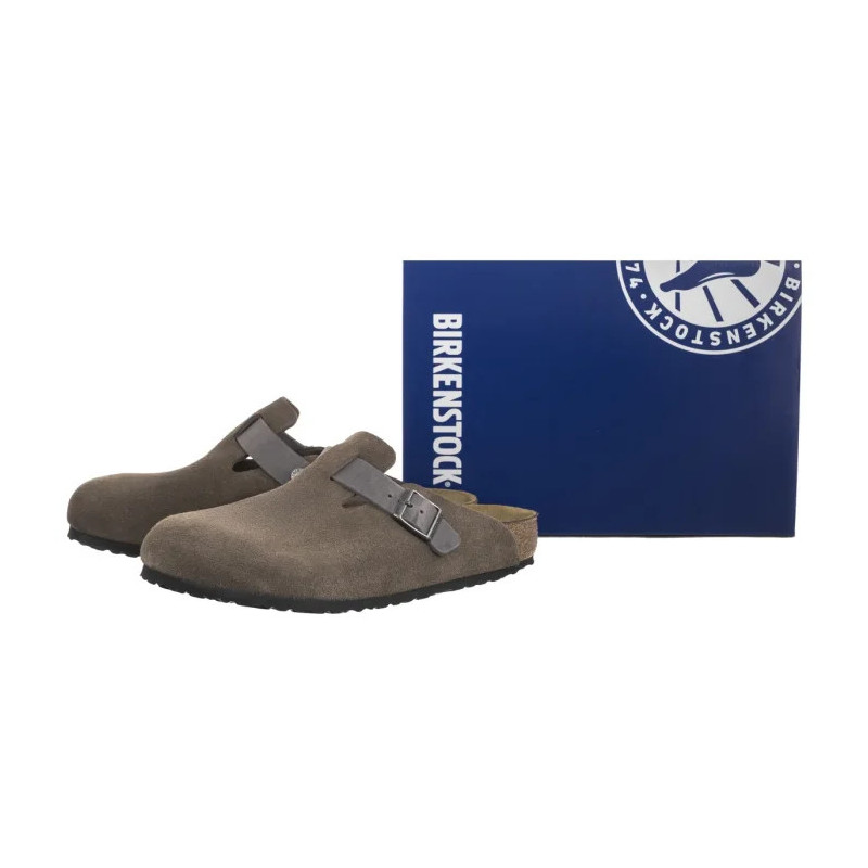 Birkenstock Boston BS Concrete Gray 1029210 (BK273-b) šlepetės