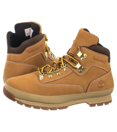 Timberland Euro Hiker Mid Lace Boot Wheat Nubuck 0A2P27 754 (TI136-a) apavi