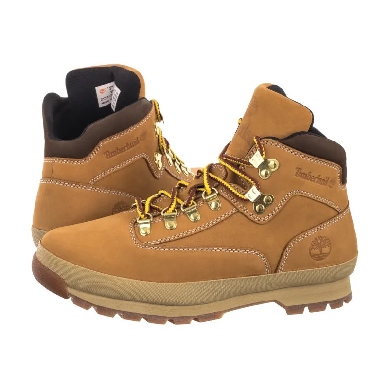 Timberland Euro Hiker Mid Lace Boot Wheat Nubuck 0A2P27 754 (TI136-a) kingad