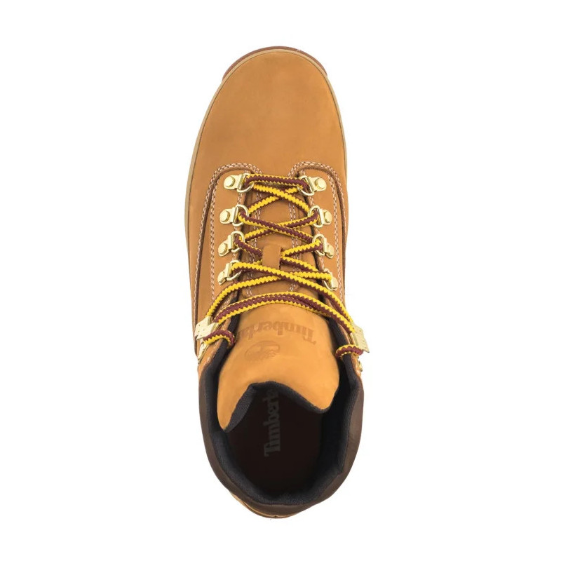 Timberland Euro Hiker Mid Lace Boot Wheat Nubuck 0A2P27 754 (TI136-a) apavi