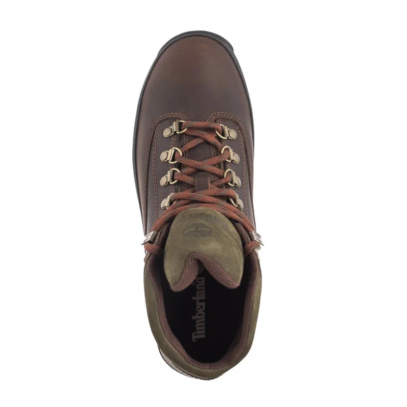 Timberland Euro Hiker Mid Hiker Md Brown Full Grain 095100 214 (TI137-a) batai