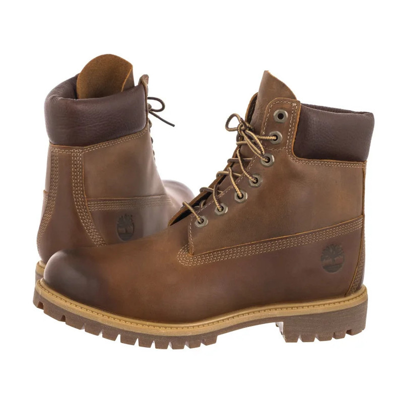 Timberland Premium 6 In Lace Waterproof Brown 127094 214 (TI138-a) žygio batai