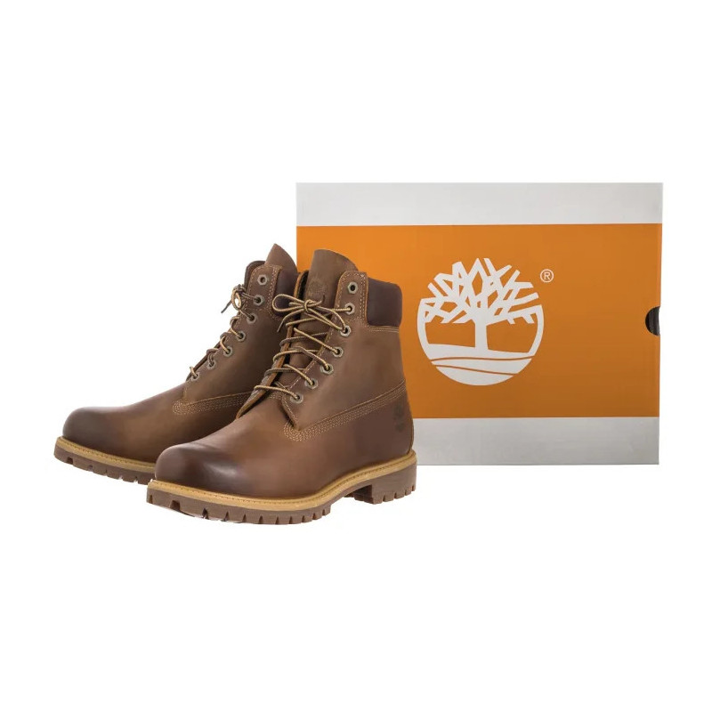 Timberland Premium 6 In Lace Waterproof Brown 127094 214 (TI138-a) žygio batai