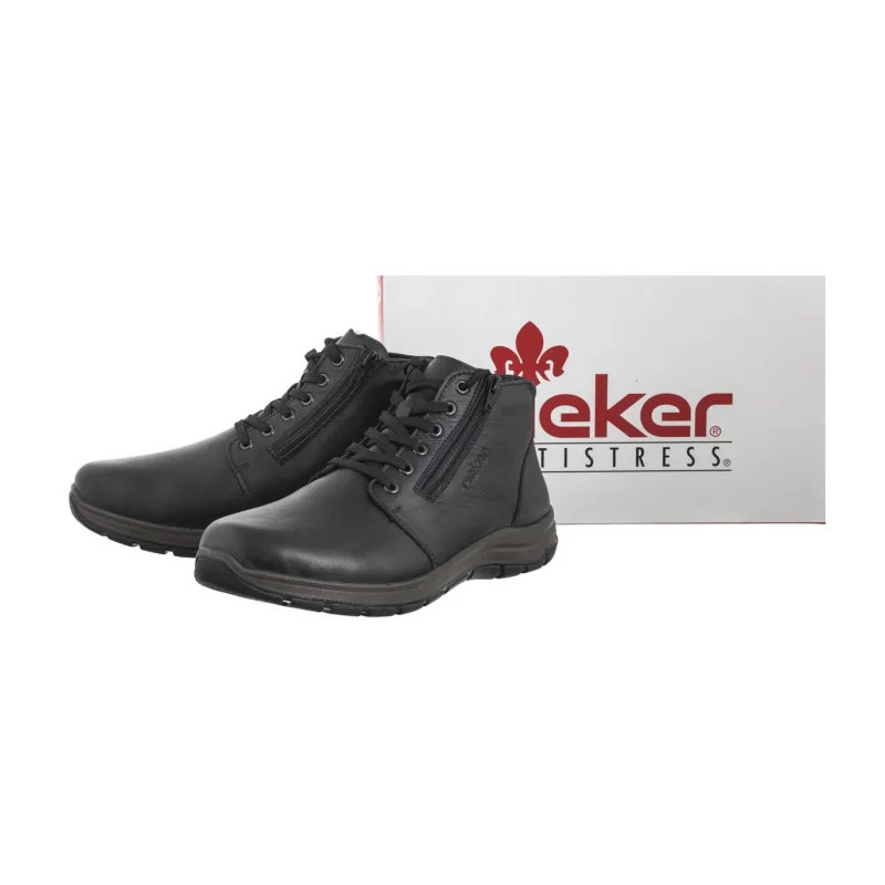 Rieker Czarne 03652-00 Black (RI223-a) batai