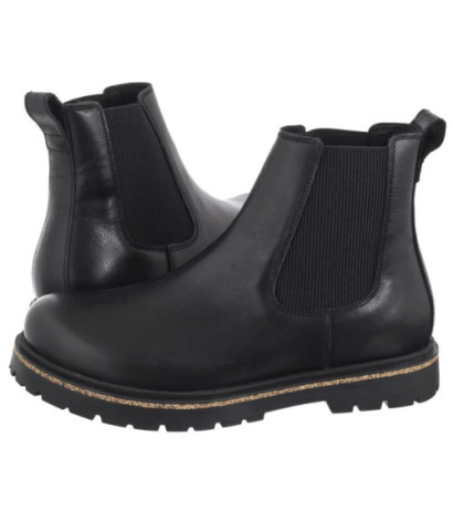 Birkenstock Highwood Slip On Mid Black 1025764 (BK280-a) batai