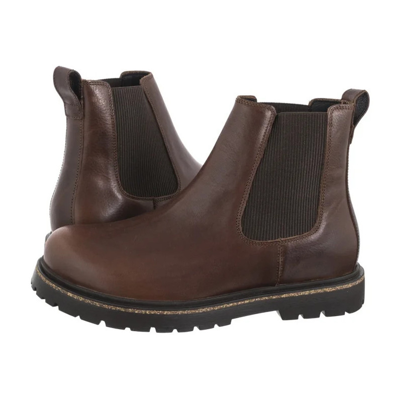 Birkenstock Highwood Slip On Mid Chocolate 1025718 (BK280-b) apavi