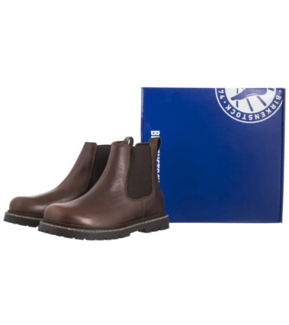 Birkenstock Highwood Slip On Mid Chocolate 1025718 (BK280-b) apavi