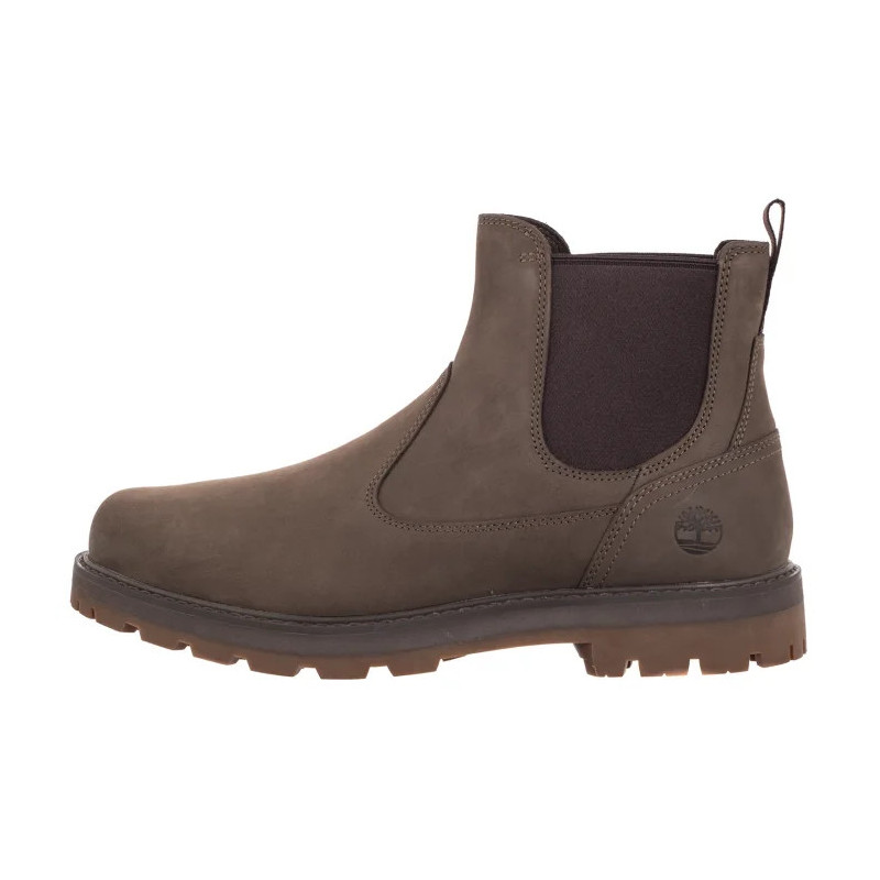 Timberland Britton Road Mid Chelsea Boot Medium Brown Nubuck 0A6A4W EM5 (TI141-a) batai