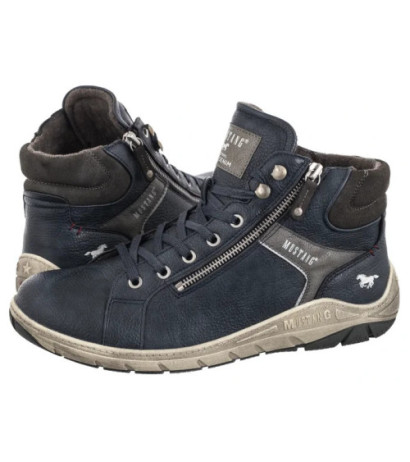 Mustang Granatowe 4160-502-820 (MU562-a) boots