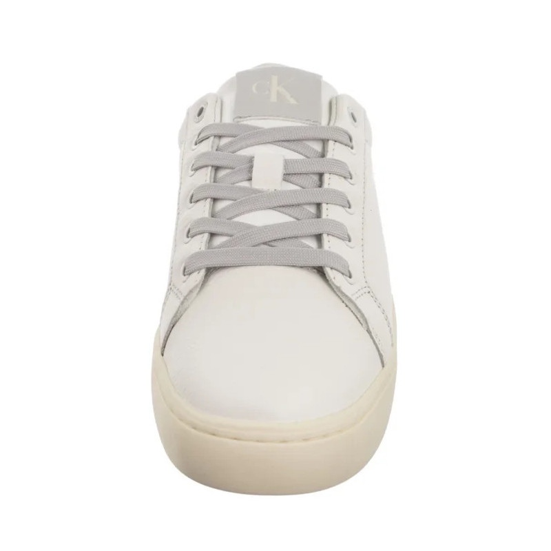 Calvin Klein Classic Cupsole Low Ohb Bright White/Creamy White YM0YM01164 0LD (CK605-a) sportiniai bateliai