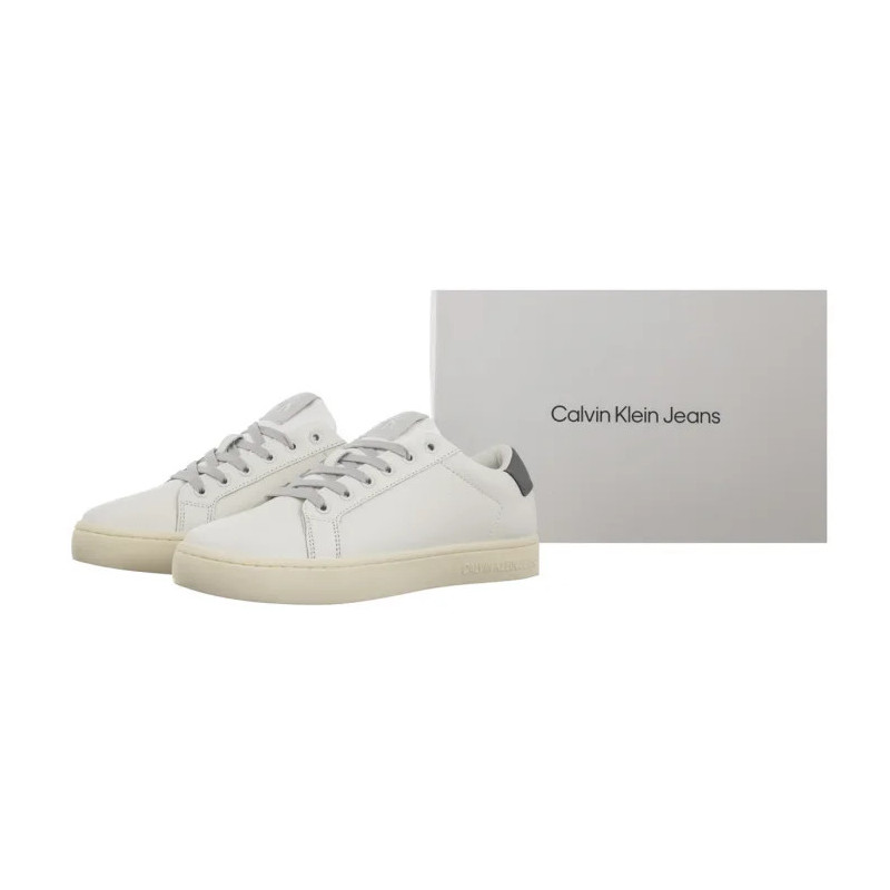 Calvin Klein Classic Cupsole Low Ohb Bright White/Creamy White YM0YM01164 0LD (CK605-a) spordijalatsid