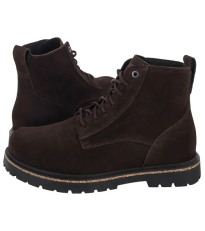 Birkenstock Highwood Lace Mid Mocca 1028931 (BK285-a) žygio batai