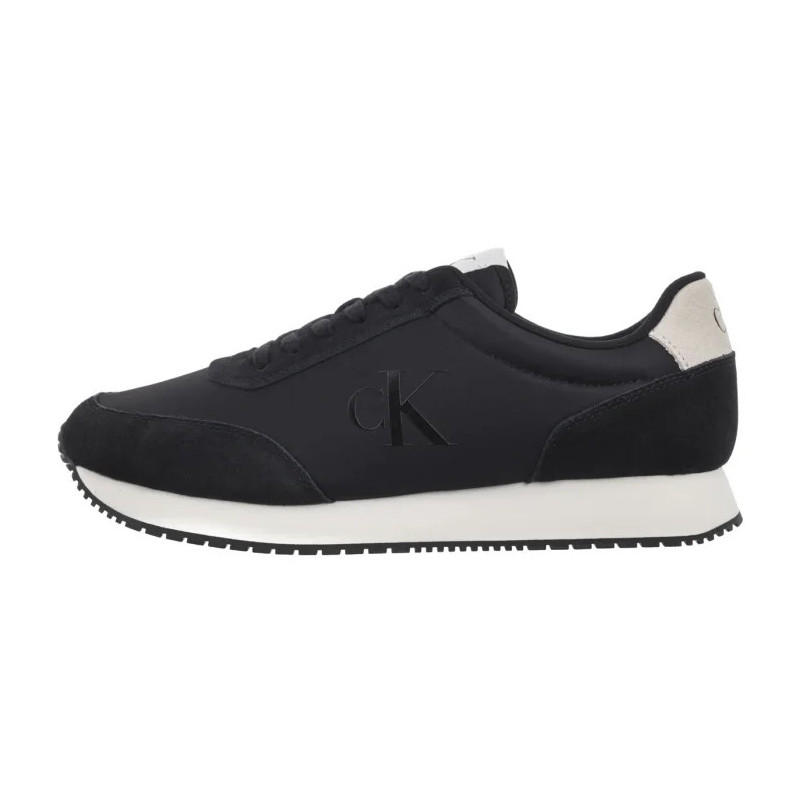 Calvin Klein Retro Runner Iconic Snk Black/Bright White YM0YM01119 0GM (CK611-a) sportiniai bateliai
