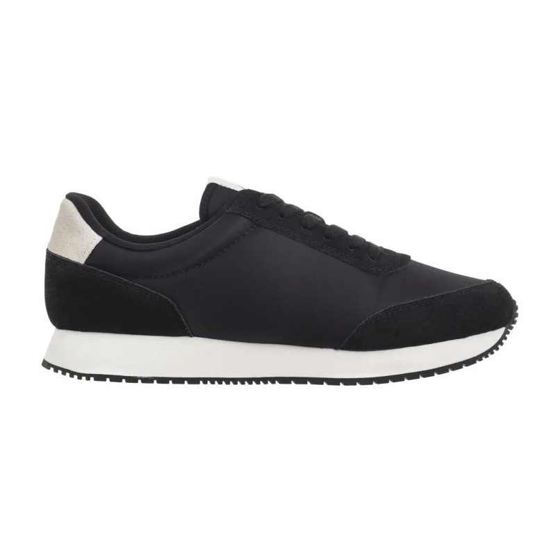 Calvin Klein Retro Runner Iconic Snk Black/Bright White YM0YM01119 0GM (CK611-a) sporta apavi