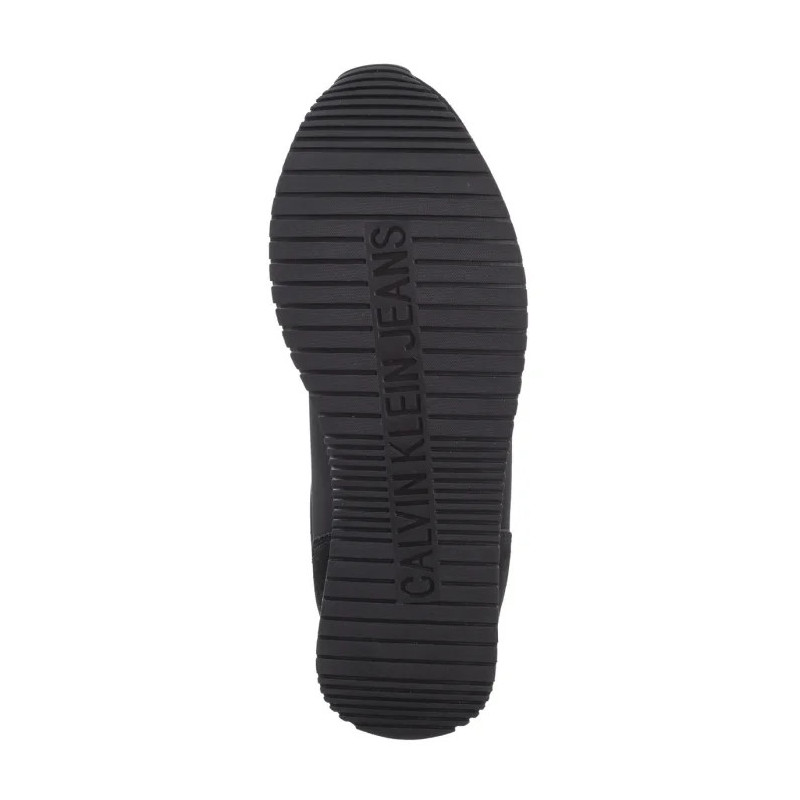 Calvin Klein Retro Runner Iconic Snk Black/Bright White YM0YM01119 0GM (CK611-a) sporta apavi