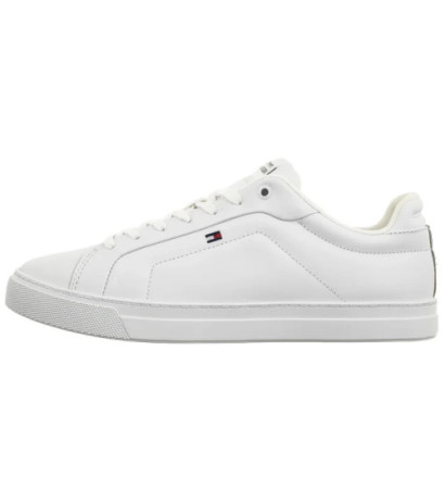 Tommy Hilfiger Icon Court Lth Flag Ess White FM0FM05317 YBS (TH1230-b) sporta apavi