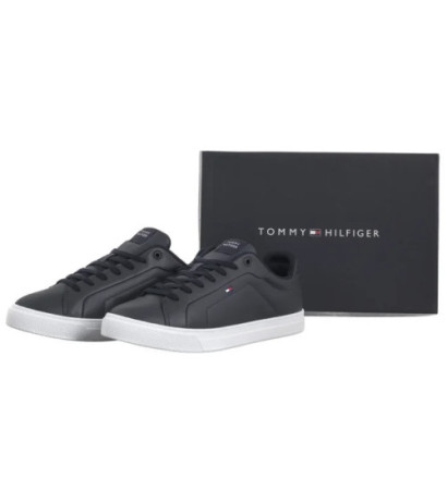 Tommy Hilfiger Icon Court Lth Flag Ess Desert Sky FM0FM05317 DW6 (TH1230-c) sporta apavi