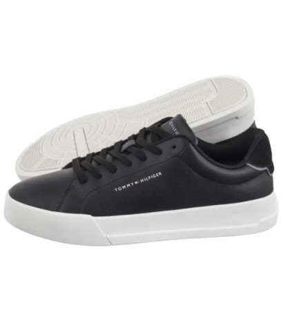 Tommy Hilfiger TH Court Lth Detail Ess Black FM0FM05367 BDS (TH1219-b) sports shoes
