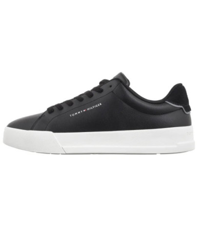 Tommy Hilfiger TH Court Lth Detail Ess Black FM0FM05367 BDS (TH1219-b) sportiniai bateliai