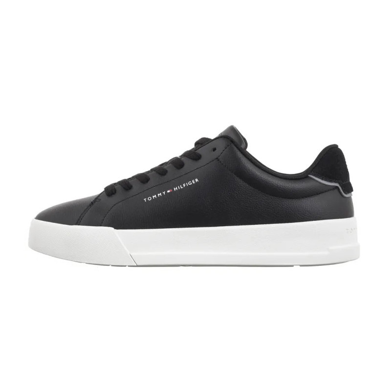 Tommy Hilfiger TH Court Lth Detail Ess Black FM0FM05367 BDS (TH1219-b) sportiniai bateliai