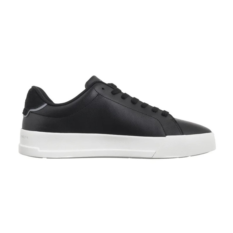 Tommy Hilfiger TH Court Lth Detail Ess Black FM0FM05367 BDS (TH1219-b) sportiniai bateliai