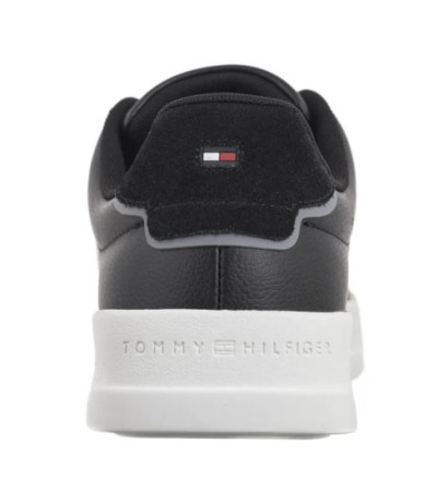 Tommy Hilfiger TH Court Lth Detail Ess Black FM0FM05367 BDS (TH1219-b) spordijalatsid