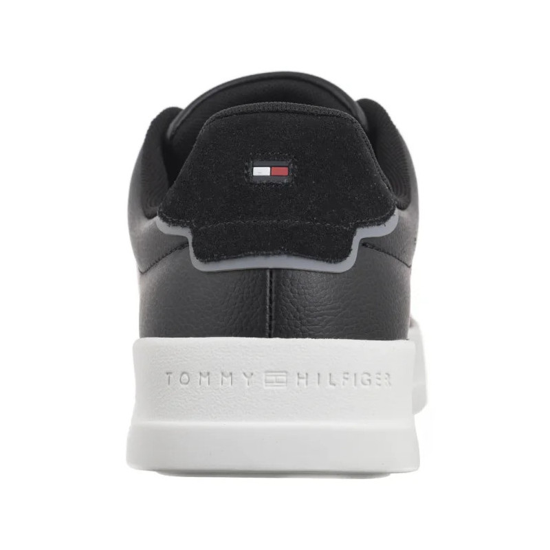 Tommy Hilfiger TH Court Lth Detail Ess Black FM0FM05367 BDS (TH1219-b) sportiniai bateliai