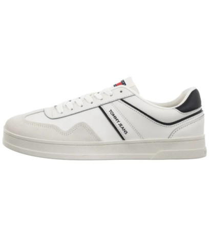 Tommy Hilfiger The Greenwich Leather Ecru EM0EM01571 TCR (TH1259-a) sportiniai bateliai