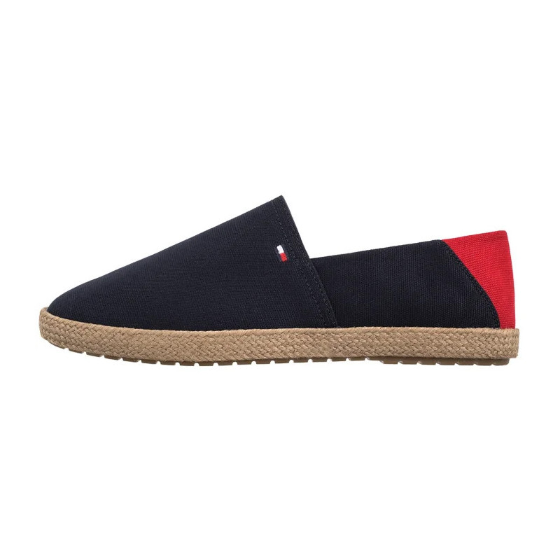 Tommy Hilfiger Hilfiger Espadrille Core Textile Desert Sky FM0FM05353 DW5 (TH1260-a) batai