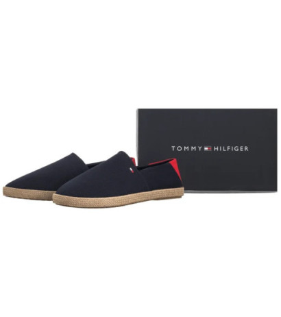 Tommy Hilfiger Hilfiger Espadrille Core Textile Desert Sky FM0FM05353 DW5 (TH1260-a) batai