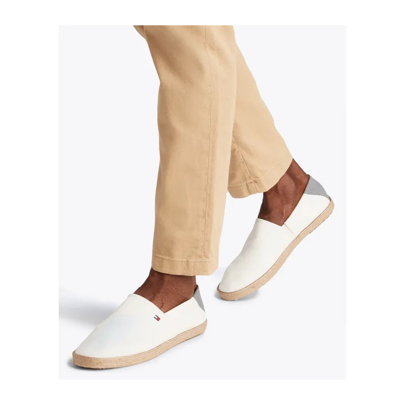 Tommy Hilfiger Hilfiger Espadrille Core Textile Ecru FM0FM05353 YBL (TH1260-b) batai