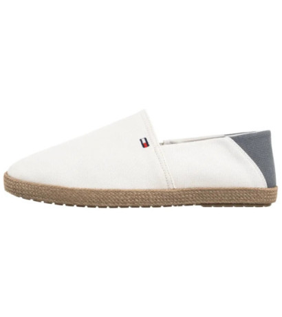 Tommy Hilfiger Hilfiger Espadrille Core Textile Ecru FM0FM05353 YBL (TH1260-b) shoes
