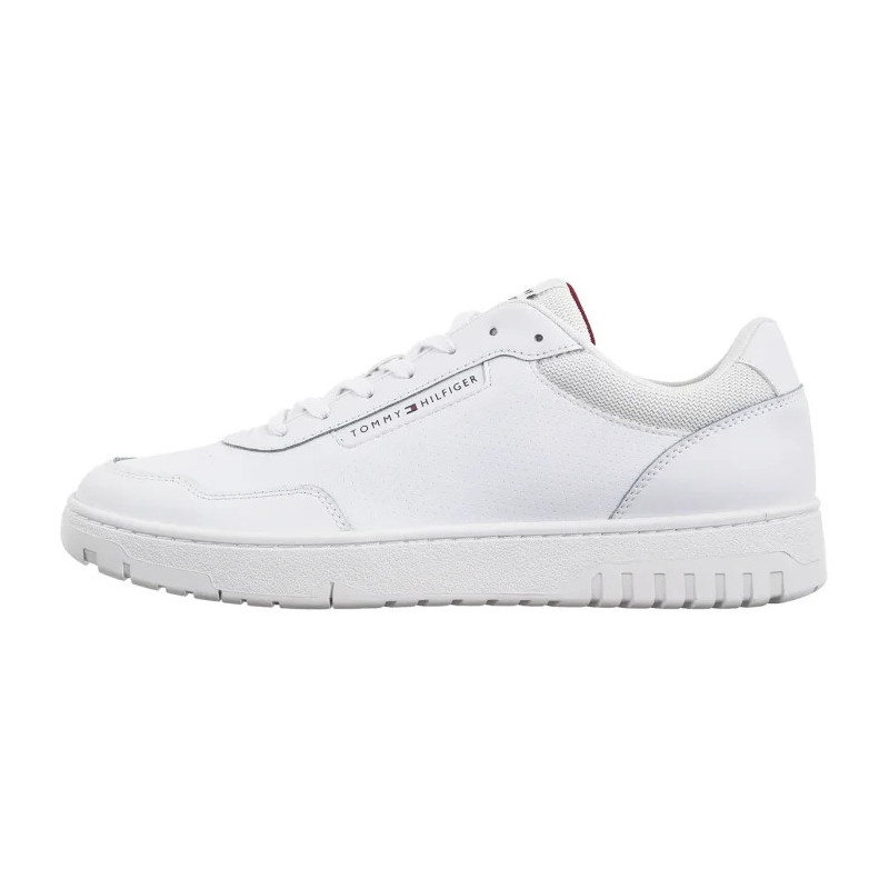 Tommy Hilfiger TH Basket Core Lth Pinperf White FM0FM05466 YBS (TH1263-a) spordijalatsid