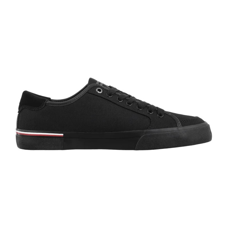 Tommy Hilfiger Core Corporate Vulc Canvas Black FM0FM05398 BDS (TH1266-a) sportiniai bateliai 