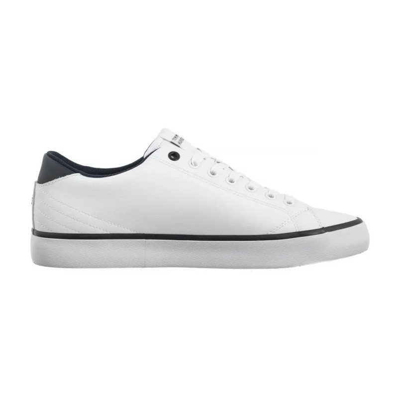 Tommy Hilfiger TH Hi Vulc Core Low Leather White FM0FM05041 YBS (TH1267-a) sports shoes