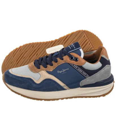 Pepe Jeans Buster Pro Combi M Ocean Blue PMS60041 588 (PE22-a) sports shoes