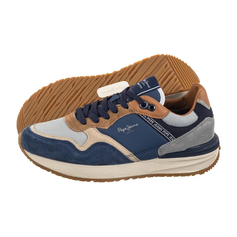 Pepe Jeans Buster Pro Combi M Ocean Blue PMS60041 588 (PE22-a) sportiniai bateliai