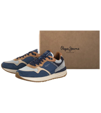 Pepe Jeans Buster Pro Combi M Ocean Blue PMS60041 588 (PE22-a) sportiniai bateliai