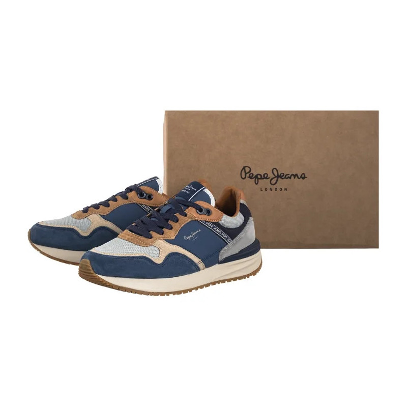 Pepe Jeans Buster Pro Combi M Ocean Blue PMS60041 588 (PE22-a) sportiniai bateliai