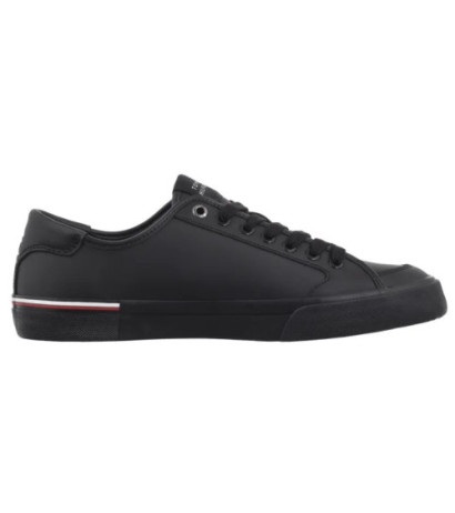 Tommy Hilfiger Core Corporate Vulc Leather Black FM0FM05399 BDS (TH1255-b) čības