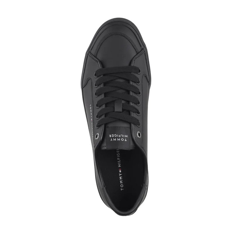 Tommy Hilfiger Core Corporate Vulc Leather Black FM0FM05399 BDS (TH1255-b) čības