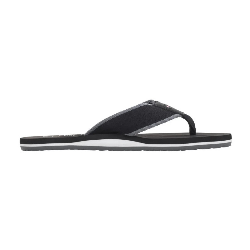 Tommy Hilfiger Patch Hilfiger Beach Sandal Black FM0FM05435 BDS (TH1273-a) apavi