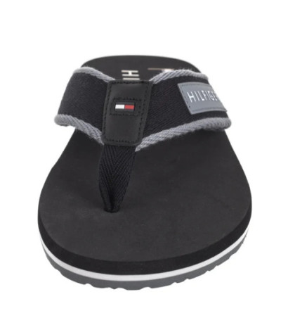 Tommy Hilfiger Patch Hilfiger Beach Sandal Black FM0FM05435 BDS (TH1273-a) apavi