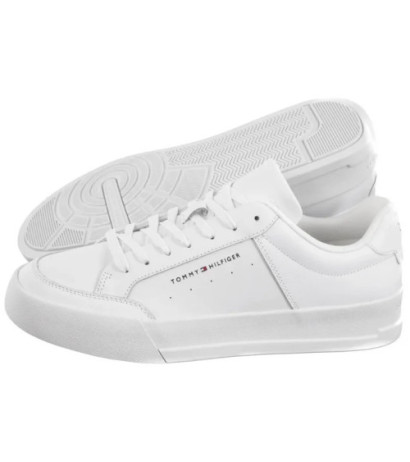 Tommy Hilfiger TH Court Mix Lth White FM0FM05489 YBS (TH1274-a) sportiniai bateliai