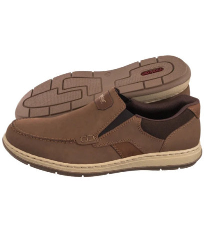 Rieker Brązowe 17368-25 Brown (RI225-a) batai