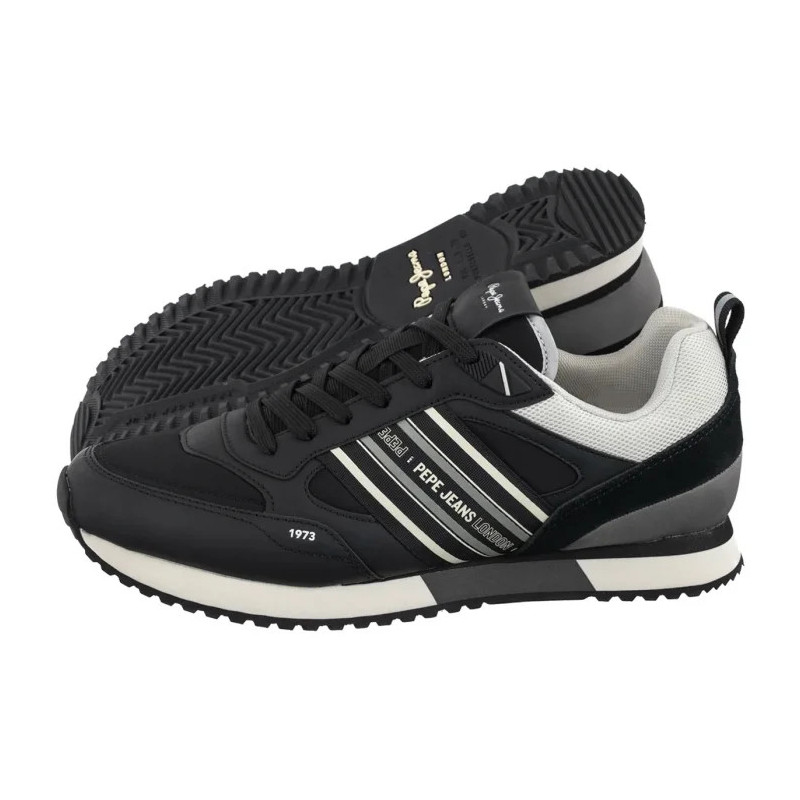 Pepe Jeans Dublin Half M Factory Black PMS40028 997 (PE32-a) spordijalatsid