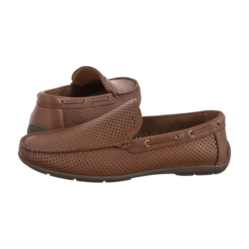 Wojas Brązowe Ażurowe 10103-52 (WO258-a) shoes