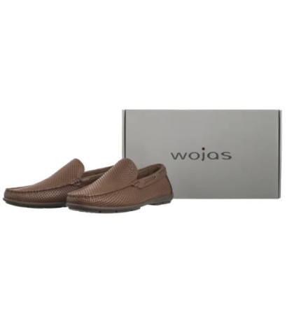 Wojas Brązowe Ażurowe 10103-52 (WO258-a) apavi