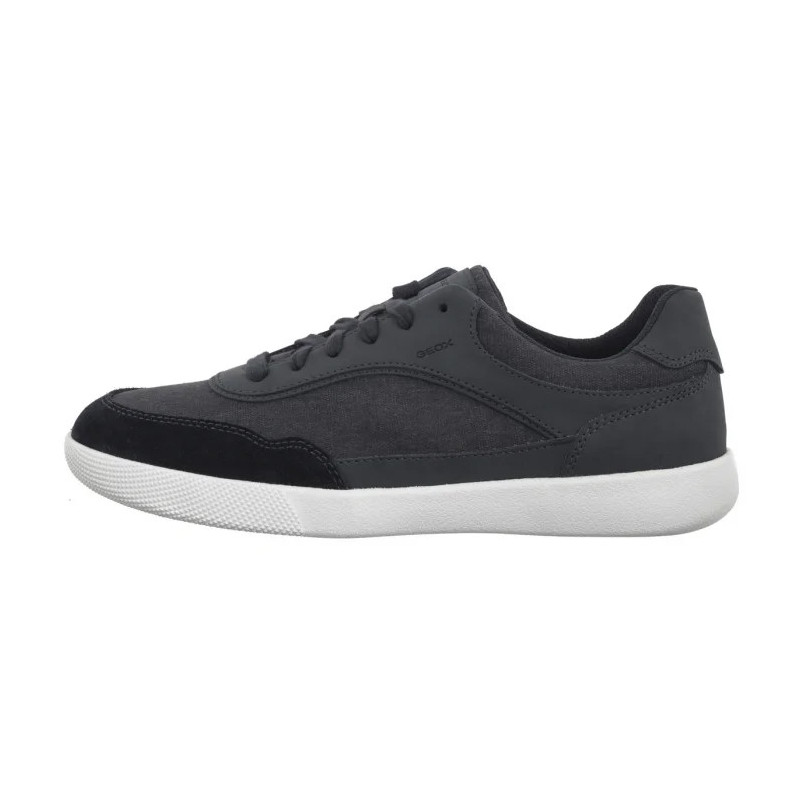 Geox U Rieti A - Canvas+Nbk Synt.Le Navy/Dk. Navy U5570A 010EK C4078 (GE210-b) sports shoes